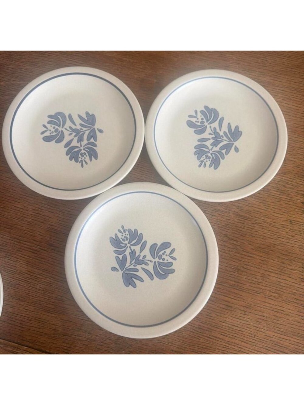 3 Blue And White Floral